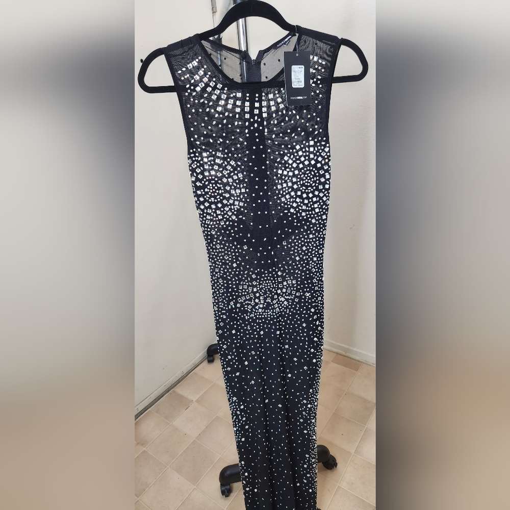 Mesh Jewel Dress